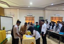 165 PTPS Se Kecamatan Rambah Dilantik dan Diambil Sumpah
