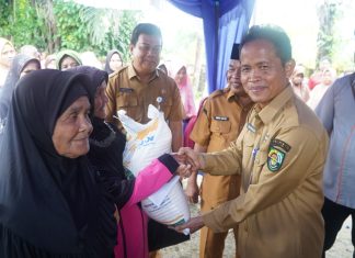 Megawati Terima Bantuan Beras Dari Pemerintah