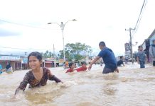 Banjir Ditengah Libur Sekolah, Kapolres Rohul Ingatkan Orang Tua