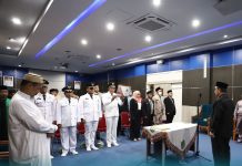 Pejabat Eselon III Di Lingkungan Pemkab Rohul Dilantik, 4 Camat Baru Di Awal Tahun 2024