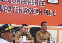 Wabup Rohul : Jalan Provinsi di Bonai Belum Bisa Dilewati