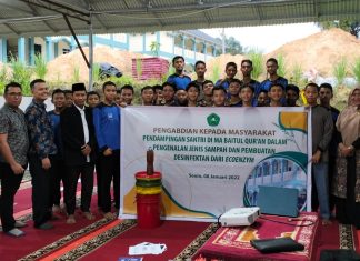 Membangun Kesadaran Lingkungan, Tim Pengabdian Unilak Berikan Pelatihan Pengelolaan Sampah