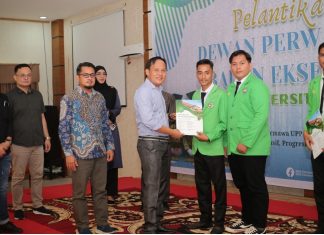 Ketua BEM dan DPM UPP Resmi Dilantik