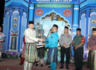 Wabup Rohul Buka MTQ Se Kecamatan Kepenuhan