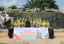 PIPAS LAPAS PASIR PENGARAIAN NAPAK TILAS DI TUGU PERJUANGAN PAHLAWAN TUANKU TAMBUSAI