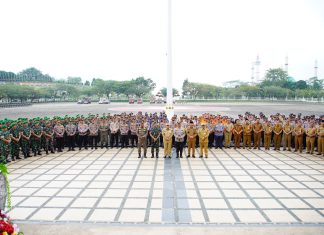 Pimpin Apel 3 Pilar, H Sukiman : Bersama, Sukseskan Pemilu