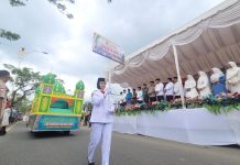 Meriahnya Pembukaan MTQ XXIV Tingkat Kabupaten Rohul