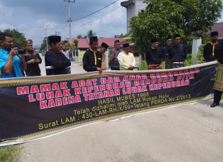 Penabalan Raja Luhak Kepenuhan Mendapat Penolakan Dari Tokoh Adat
