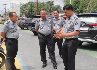 Menuju Zona Integritas, Lapas Pasir Pengaraian Terima Tim Monev