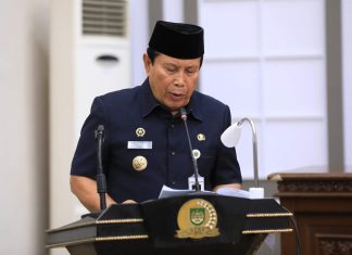 Melalui Rapat Paripurna, Bupati Sukiman sampaikan LKPJ