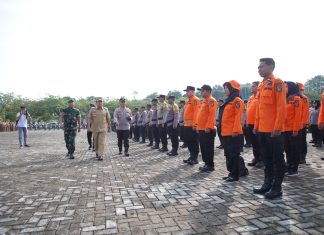 Bupati Sukiman Pimpin Apel Kesiapsiagaan Penanggulangan Karhutla