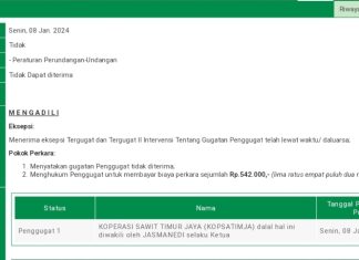 Terkait Persoalan PT AMR, Pengacara Andi : Keputusan Pengadilan Tinggi Ini bersifat Netral