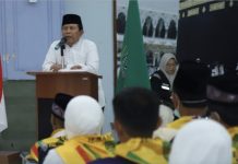 Bupati Sukiman Lepas Keberangkatan JCH Rohul