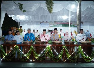 Meriahnya Malam Takbiran Idul Adha di Rohul