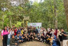 Mahasiswa Unilak Praktikum Kuliah Lapangan di hutan Ghimbo Pomuan