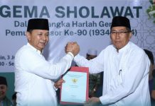 Wabup Rohul salurkan Bantuan 1 Hektare Lahan Pada GP Ansor