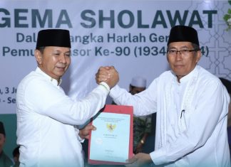 Wabup Rohul salurkan Bantuan 1 Hektare Lahan Pada GP Ansor