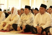 Bupati Sukiman Salat Idul Adha di MAIC, Berikut Pesan Yang Disampaikan
