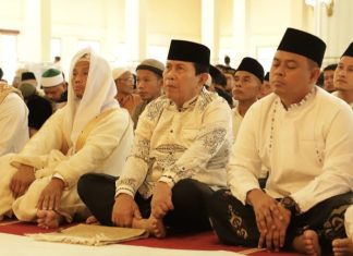 Bupati Sukiman Salat Idul Adha di MAIC, Berikut Pesan Yang Disampaikan
