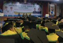 Ribuan Santri MDTA Se Rohul Diwisuda