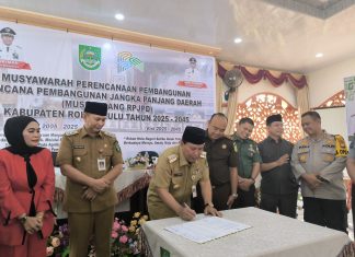 Buka Musrenbang RPJPD 2025-2045, H Sukiman : Rohul Bermarwah, Berbudaya Melayu, Aman, Maju, Berkelanjutan
