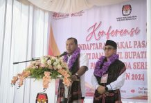 Kelmi-Asparaini Bacalon Pendaftar Pertama Pilkada Rohul