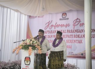 Murnis-Syamsurizal Maju Pilbup Rohul Komit Membangun Negeri