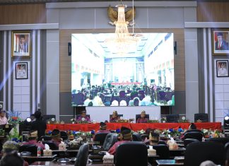 DPRD Rohul Gelar Rapat Paripurna Peringatan Hari Jadi Rokan Hulu ke-25