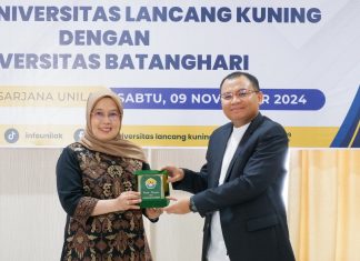 Sinergi Pendidikan: Unilak dan Unbari Tandatangani MoU dan MoA Kolaborasi Akademik