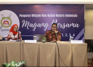 Magang Bersama Notaris : Miftahul Haq Berikan Pelatihan Hukum Akta Pertanahan Bagi Calon Notaris di Riau