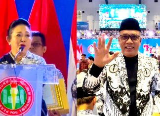 Ketua PGRI Riau Beri Selamat ke Titiek Soeharto