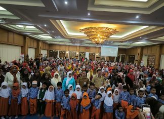 Ratusan Anak Penuhi Islamic Center Rohul, Peringati Hari Ibu