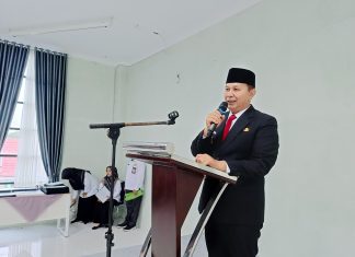 Hadiri Puncak Peringatan HAB di Kemenag Rohul, Berikut Pesan Wabup Rohul