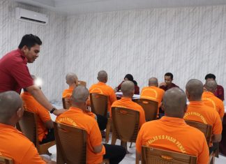 98 WBP Pasir Pengaraian Ikuti Skrining Napza