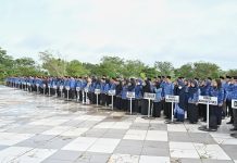 Pimpin Upacara Bersama ASN, Sekda Rohil Tegaskan OPD Untuk Selesaikan Dokumen APBD 2025