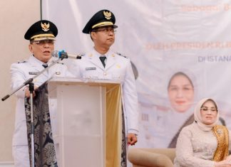 Pasca Dilantik, Bupati Rohil, H Bistamam Komit Jalankan Amanah Rakyat