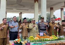 Digadang-Gadang Sebagai Ikon Wisata Unggulan,Bupati Sukiman Resmikan Danau Gunung Sari