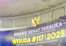 Akademisi Muda Unilak, Dr. Dodi Sukma Raih 3 Predikat Wisudawan Terbaik UMM
