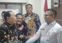 Bupati Sukiman Bahas Desa Definitif Hingga Bandara Tuanku Tambusai dengan Kementerian Transmigrasi RI
