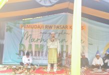 Sambut Ramadhan, Masyarakat RW Pasar Kamis Kota Tengah Gelar Tabligh Akbar