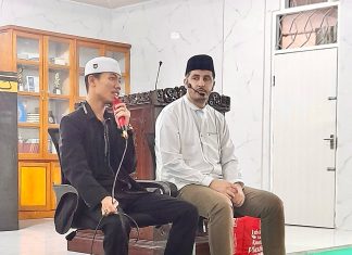 Kajian Ramadhan bersama Ulama Muda dari Palestina di Masjid Al-Fatah Unilak