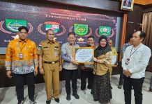 Membanggakan, Disdikpora Rohul Terima Penghargaan dari BPMP