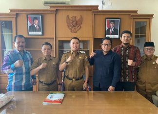 Pascasarjana Unilak dan Pemkab Pelalawan Jajaki Kerja Sama Prodi Magister Hukum