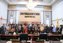 DPRD Rohul Umumkan Paslon Bupati -Wabup Terpilih