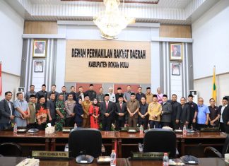 DPRD Rohul Umumkan Paslon Bupati -Wabup Terpilih