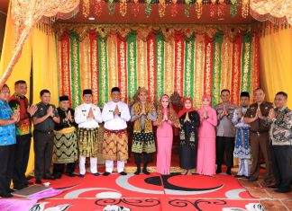 Bupati dan Wabup Rohul Hadiri Pisah Sambut Kapolres Rokan Hulu