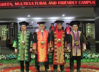 Unilak Terus Raih Prestasi dengan Pengukuhan Tiga Guru Besar dalam Berbagai Bidang Ilmu
