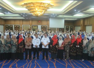 Ratusan Guru Paud Ikuti Halal Bihalal, Kadisdikpora Beri Apresiasi Himpaudi Rohul