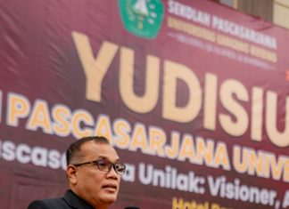 Kukuhkan 285 Lulusan, Dekan Sekolah Pascasarjana Unilak Sampaikan Pesan, Harapan, dan Komitmen SPS UNILAK