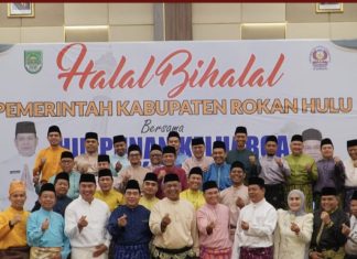 Pemkab Rohul Halal Bihalal Bersama HKR